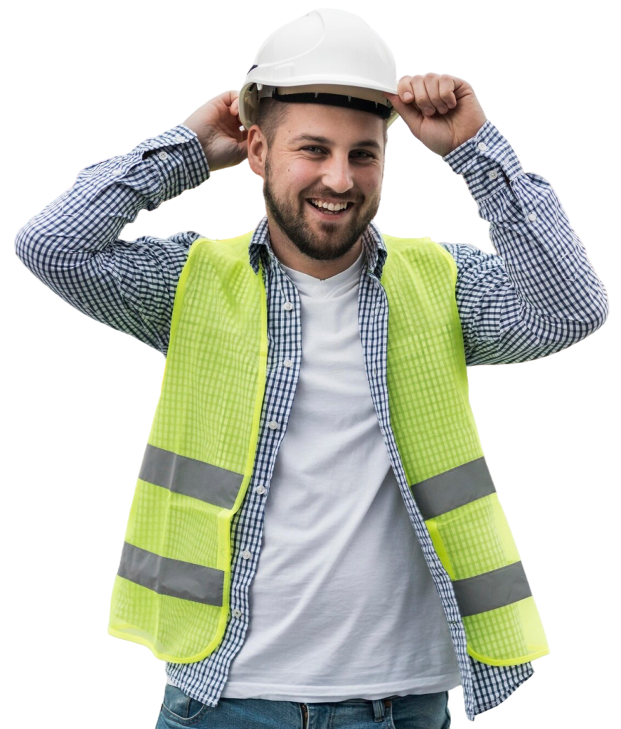 happy man constructor - Garelli Pavement Service